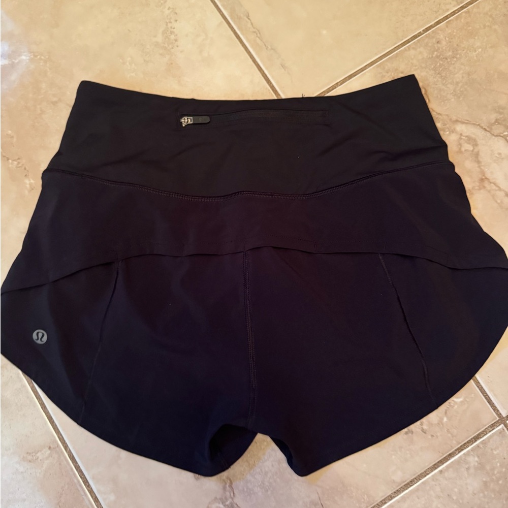 lululemon athletica Women's Black Athletic Shorts